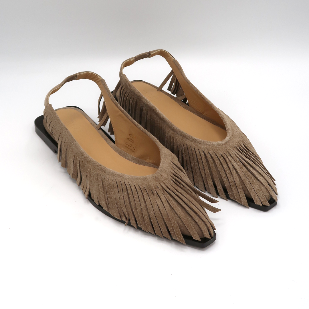 Toral Paris Fringes slingback