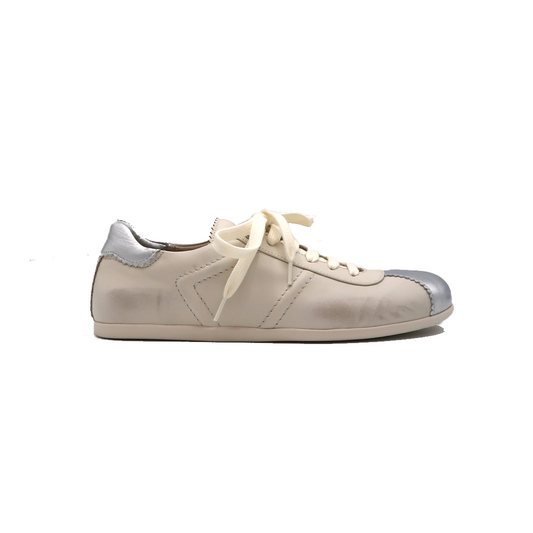 Pomme d'Or sneaker argento rub white 1054