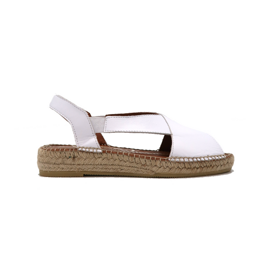 Viguera sede blanco espadrille sandaal