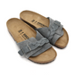 Birkenstock Oita Braided Suede Basalt Gray
